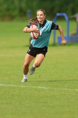 150725 - Wales Women Rugby training - Jasmine Joyce during a training session ahead of their two match tour against Australia