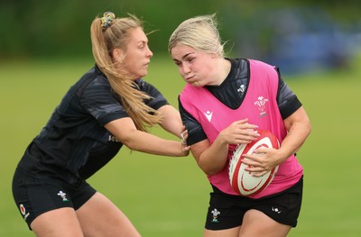 150725 - Wales Women Rugby training - Alex Callender during a training session ahead of their two match tour against Australia