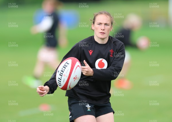 150725 - Wales Women Rugby training - Jenny Hesketh during a training session ahead of their two match tour against Australia