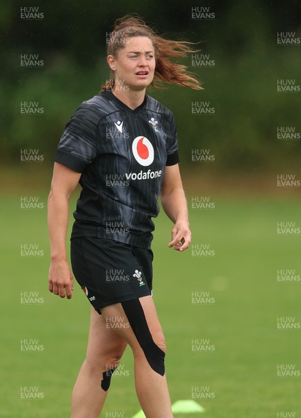 150725 - Wales Women Rugby training - Robyn Wilkins during a training session ahead of their two match tour against Australia