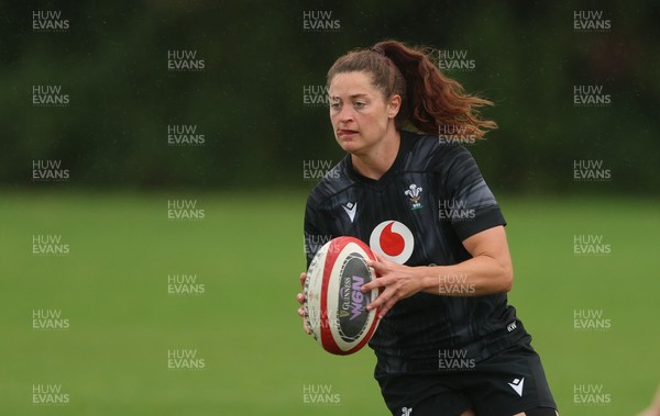 150725 - Wales Women Rugby training - Robyn Wilkins during a training session ahead of their two match tour against Australia
