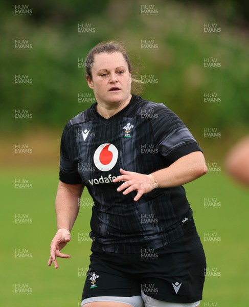 150725 - Wales Women Rugby training - Abbey Constable during a training session ahead of their two match tour against Australia
