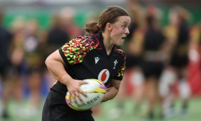 150825 - Wales Women Rugby Training - Lleucu George during their final training session at their Vale headquarters before heading to Manchester for the start of the Women’s Rugby World Cup
