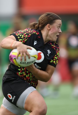 150825 - Wales Women Rugby Training - Lleucu George during their final training session at their Vale headquarters before heading to Manchester for the start of the Women’s Rugby World Cup
