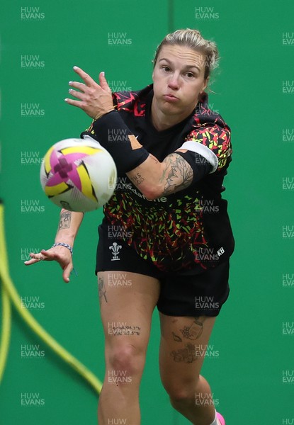 150825 - Wales Women Rugby Training - Keira Bevan during their final training session at their Vale headquarters before heading to Manchester for the start of the Women’s Rugby World Cup