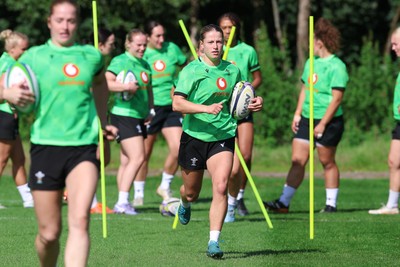 150926 Wales Women Rugby Training Session - Amy Williams during a training session ahead of the WXV match against South Africa 