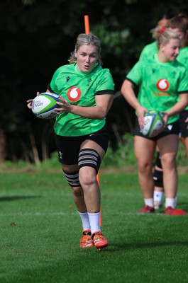 150926 Wales Women Rugby Training Session - Alex Callender during a training session ahead of the WXV match against South Africa 