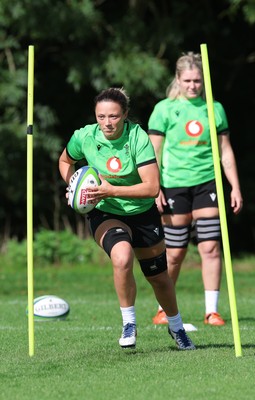 150926 Wales Women Rugby Training Session - Alisha Joyce during a training session ahead of the WXV match against South Africa 