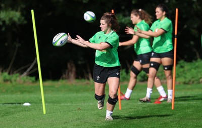 150926 Wales Women Rugby Training Session - Kate Williams during a training session ahead of the WXV match against South Africa 