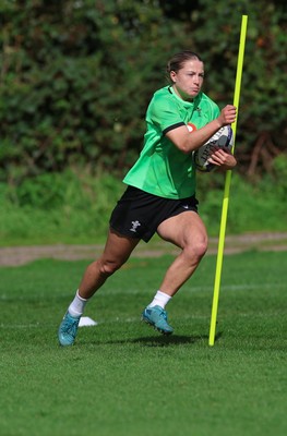 150926 Wales Women Rugby Training Session - Amy Williams during a training session ahead of the WXV match against South Africa 