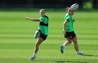 150926 Wales Women Rugby Training Session - Keira Bevan during a training session ahead of the WXV match against South Africa 