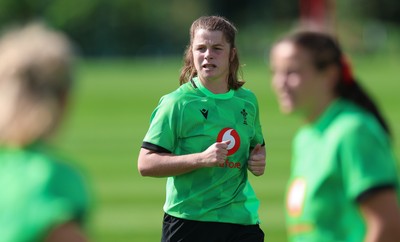 150926 Wales Women Rugby Training Session - Kate Williams during a training session ahead of the WXV match against South Africa 