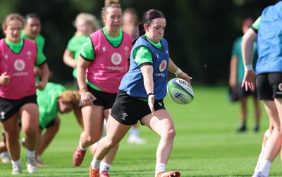 150926 Wales Women Rugby Training Session - Sian Jones during a training session ahead of the WXV match against South Africa 