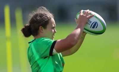 150926 Wales Women Rugby Training Session - Shanelle Williams during a training session ahead of the WXV match against South Africa 