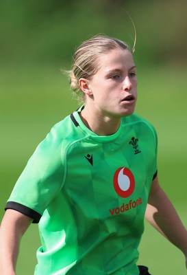 150926 Wales Women Rugby Training Session - Amy Williams during a training session ahead of the WXV match against South Africa 
