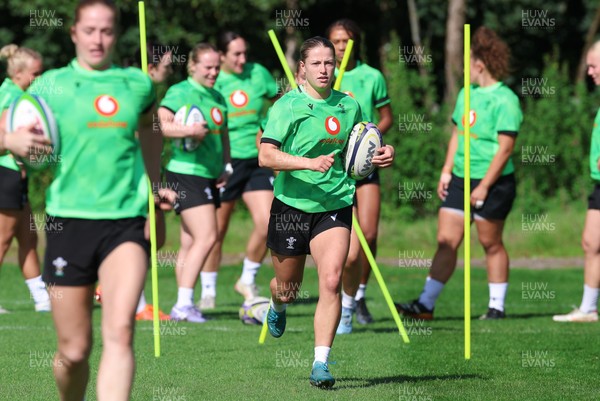 150926 Wales Women Rugby Training Session - Amy Williams during a training session ahead of the WXV match against South Africa 