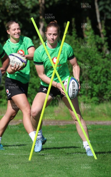 150926 Wales Women Rugby Training Session - Lisa Neumann during a training session ahead of the WXV match against South Africa 