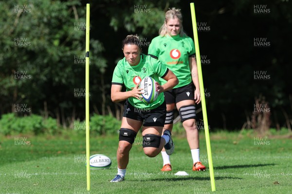150926 Wales Women Rugby Training Session - Alisha Joyce during a training session ahead of the WXV match against South Africa 
