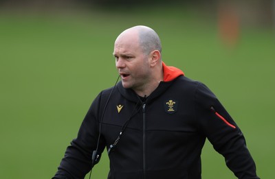 170325 Wales Women 6 Nations Rugby Training - New Wales Women head coach Sean Lynn takes charge of his first full training session, ahead of the opening Women’s Six  Nations match against Scotland