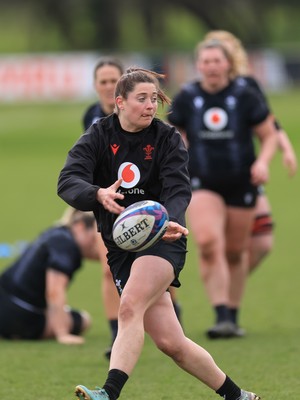 170325 Wales Women 6 Nations Rugby Training - Robyn Wilkins during training ahead of the opening Women’s Six  Nations match against Scotland