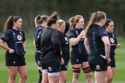 170325 Wales Women 6 Nations Rugby Training -