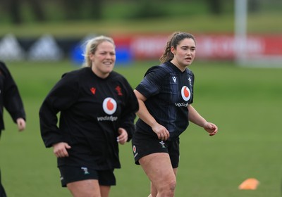 170325 Wales Women 6 Nations Rugby Training - Gwennan Hopkins during training ahead of the opening Women’s Six Nations match against Scotland