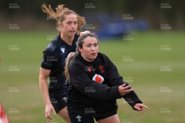 170325 Wales Women 6 Nations Rugby Training - Kayleigh Powell during training ahead of the opening Women’s Six Nations match against Scotland