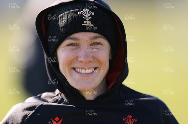 180325 Wales Women Rugby Training - Jenny Hesketh during a Wales training session ahead of the opening Women’s Six Nations match against Scotland