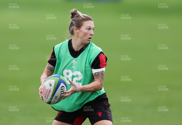 190922 - Wales Women World Cup Squad Training session - Keira Bevan during a training session ahead of Wales’ departure for the Women’s Rugby World Cup