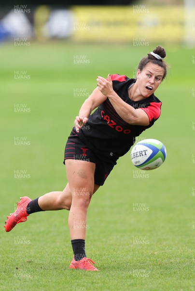 190922 - Wales Women World Cup Squad Training session - Ffion Lewis during a training session ahead of Wales’ departure for the Women’s Rugby World Cup