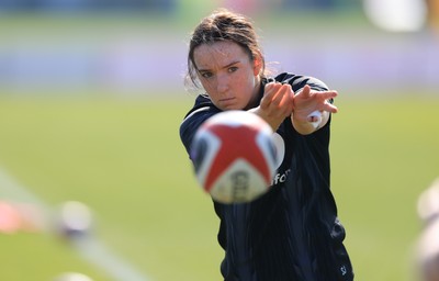 200325  Wales Women Rugby Training Session - Sian Jones during training session ahead of the opening match of the Women’s 6 Nations against Scotland