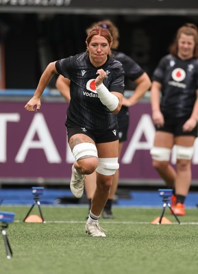 200625 - Wales Women Rugby Training Session -  Georgia Evans during a training session in the build up to the two tests against Australia and the Women’s Rugby World Cup