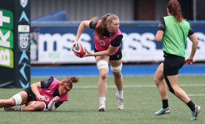 200625 - Wales Women Rugby Training Session - Alaw Pyrs during a training session in the build up to the two tests against Australia and the Women’s Rugby World Cup