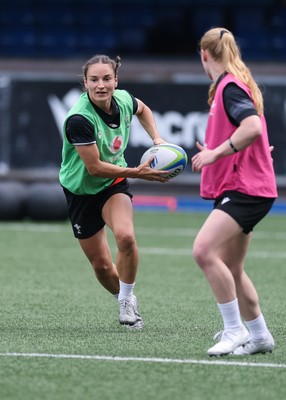 200625 - Wales Women Rugby Training Session -  Jasmine Joyce during a training session in the build up to the two tests against Australia and the Women’s Rugby World Cup