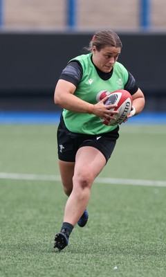 200625 - Wales Women Rugby Training Session -  Jenni Scoble during a training session in the build up to the two tests against Australia and the Women’s Rugby World Cup