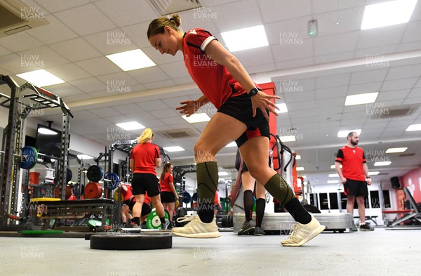 220322 - Wales Women Rugby Gym Session - 