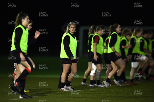220322 - Wales Women Rugby Training - Emma Swords during training
