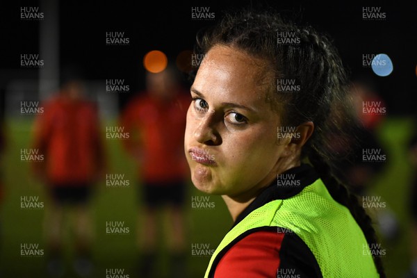 220322 - Wales Women Rugby Training - Ffion Lewis during training