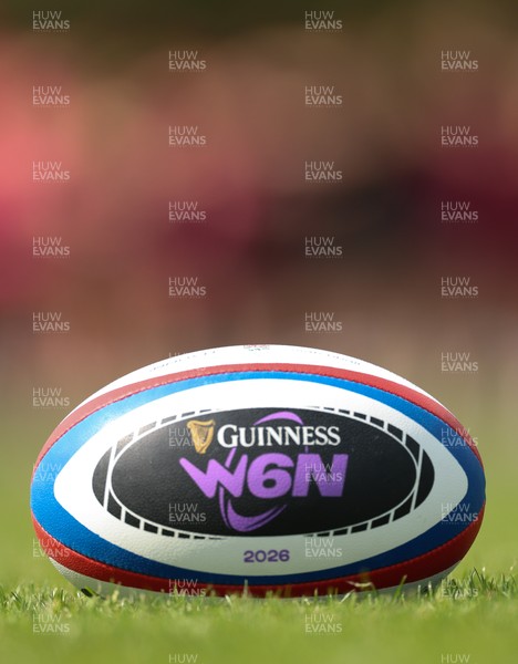 210426 - Wales Women’s Rugby Training - A general view of training with a W6N match ball ahead of the Women’s 6 Nation’s match against England