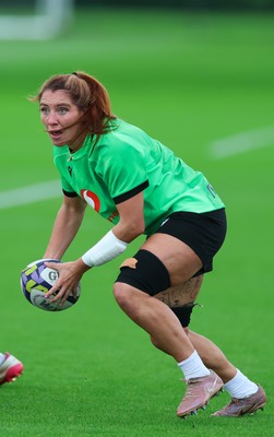230926 Wales Women Rugby Training Session - Georgia Evans during a training session ahead of the WXV match against the USA