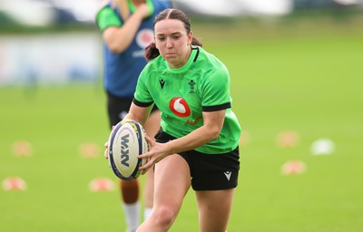 230926 Wales Women Rugby Training Session - Sian Jones during a training session ahead of the WXV match against the USA
