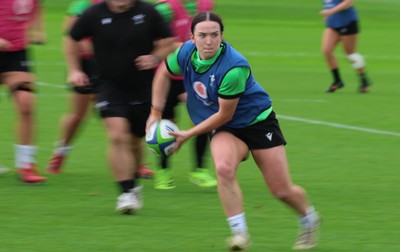 230926 Wales Women Rugby Training Session - Sian Jones during a training session ahead of the WXV match against the USA