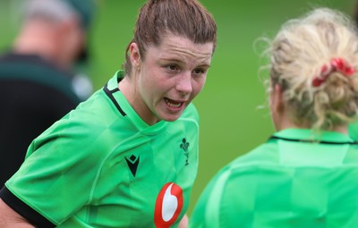 230926 Wales Women Rugby Training Session - Kate Williams during a training session ahead of the WXV match against the USA