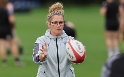 240823 - Wales Women Training session - Catrina Nicholas-McLaughlin during training session