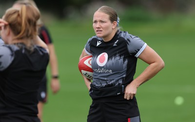 240823 - Wales Women Training session - Carys Cox during training session