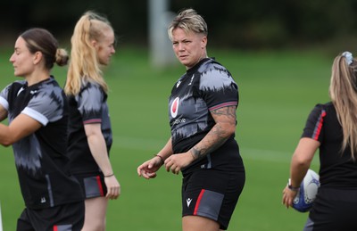 240823 - Wales Women Training session - Donna Rose during training session