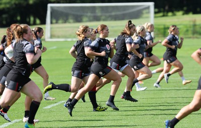 240823 - Wales Women Training session - The Wales Women’s team during training session