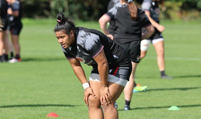 240823 - Wales Women Training session - Sisilia Tuipulotu during training session