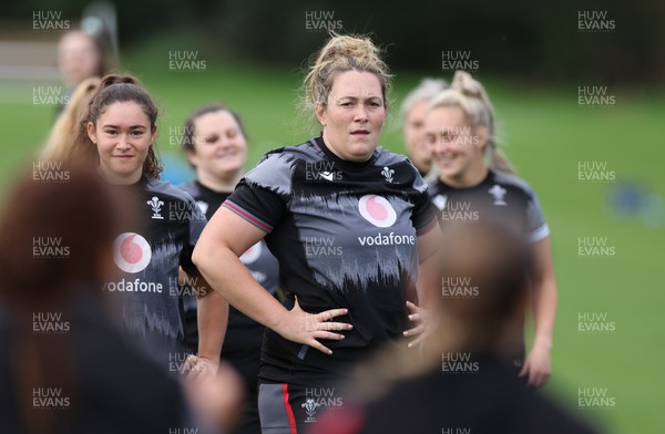 240823 - Wales Women Training session - Cerys Hale during training session