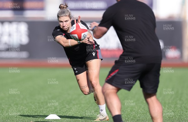250923 - Wales Women Training Camp, North Wales - Keira Bevan during a units training session at Stadium CSM in north Wales